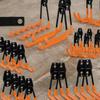 24 Pieces Steel Tool Hooks Long-Lasting for Workshop, Gardeners