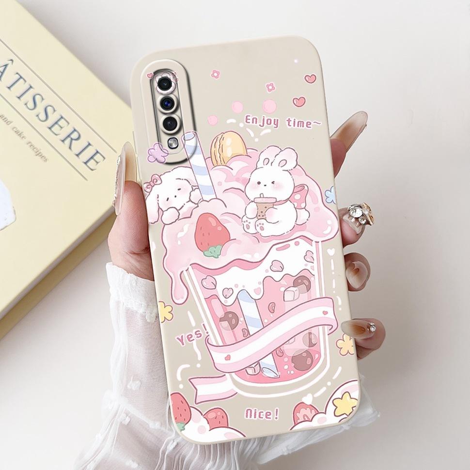 Protector Cover For Samsung Galaxy A50 Case Floral Animals Silicone Soft Coque for Samsung A50 SM-A505FN Case Phone Bags