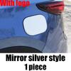 For Mazda CX-5 CX5 2017-2025 Modified Stainless Steel Fuel Tank Cap Decorative Cover Automotive Exterior Decoration Accessories