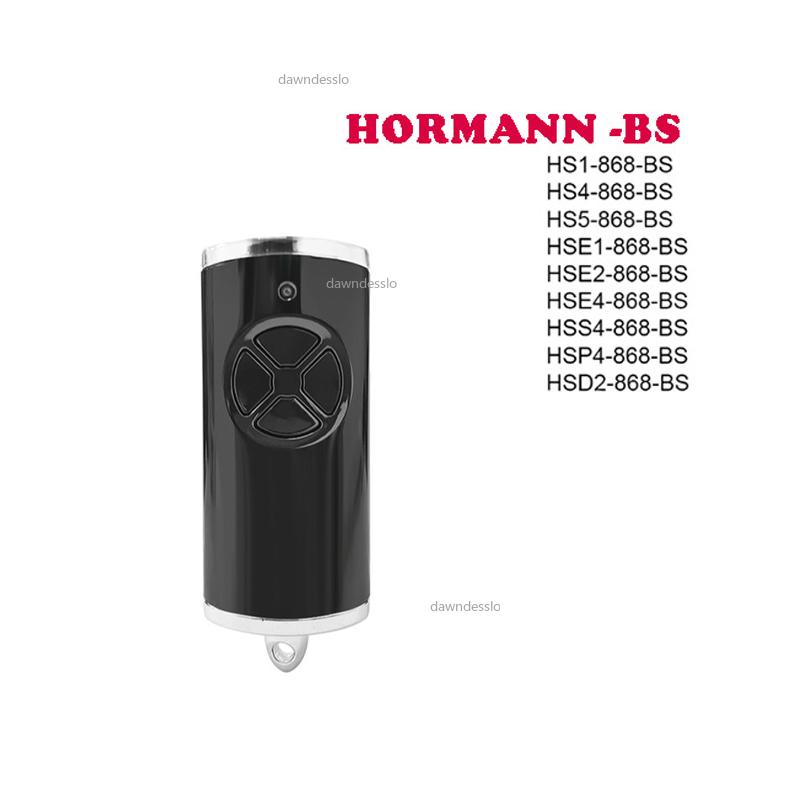 

Пульт дистанционного управления гаражными воротами 868 МГц с 4 кнопками для серии HORMANN BS, пульт дистанционного управления воротами для HS1 HS4 HS5 HSE1 HSE4 HSS4 HSP4 HSD2 чёрный