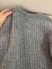 European Heavyweight Cable Knit Cardigan: Women's Autumn/Winter Lazy Style with Gold Buttons