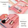 1Pc Multi-color Optional Flower Print Storage Bag Crochet Complete Set of Knitting Tools Accessories Storage Bag Cosmetics Bag