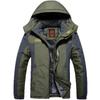 Men's Winter Windproof Fishing & Mountaineering Jacket - Plus Velvet, Cold Resistant, Thickened Outdoor Assault Suit