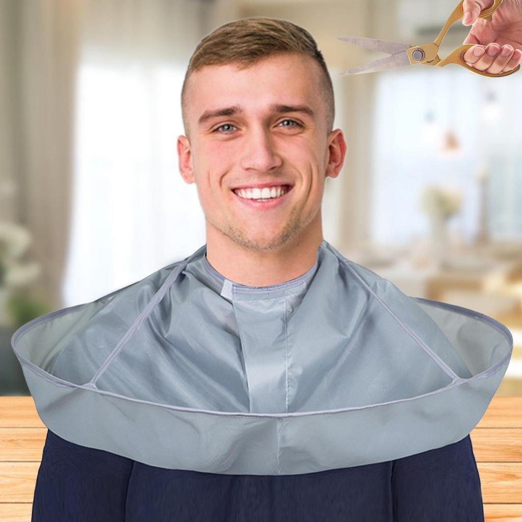 Adult Haircut Cloak Cloth Hair Dye Breathable Household Haircut Cloak Foldable Haircut Tool Umbrella Cape