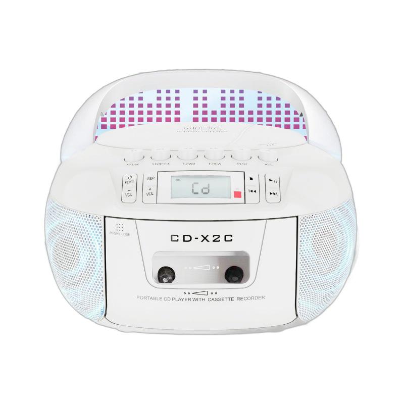 Kassetten- & CD-Player mit Bluetooth, USB, MP3 und Radiofunktion