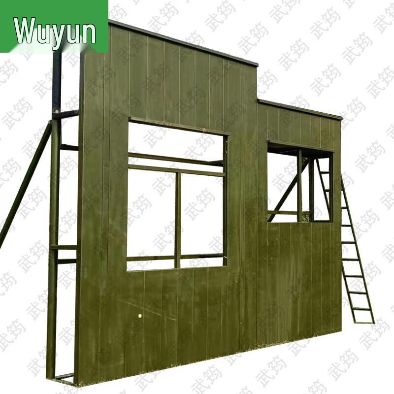 Modular Flat Roof Climbing Obstacle Trainer