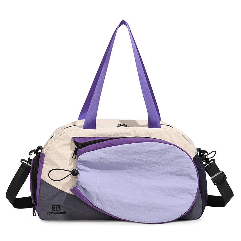 Customizable Lightweight Water-Repellent Outdoor Travel Bag with Wet/Dry Separation for Fitness and Sports
