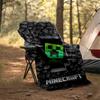 1pc Pixel games Theme Blanket - Digital Print, Polyester, Cozy for All Seasons, Perfect for Outdoor, and Travel