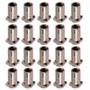 20Pcs Drum Screw Nut Iron Swivel Nuts Percussion Nut Replacement Swivel Nuts for Floor Drum Replacement Accessories