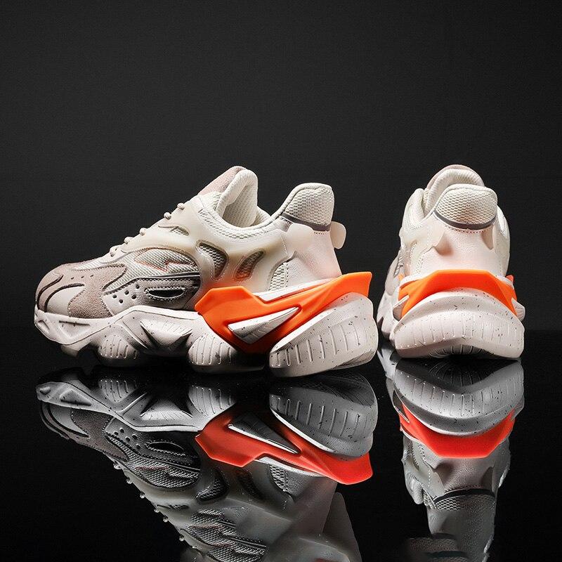 Chunky Sneakers Men Shoes  Designer Trendy Casual Walking Footwear Light Breathable Male Sport Running Shoes Tenis Trainers