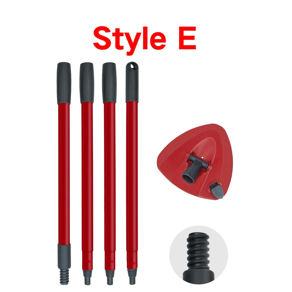 Mop Handle and Mop Base for O-cedar/Vileda 1Tank System,Mop Handles for O-cedar/Vileda Spin Mop & H2pro Flat Mop