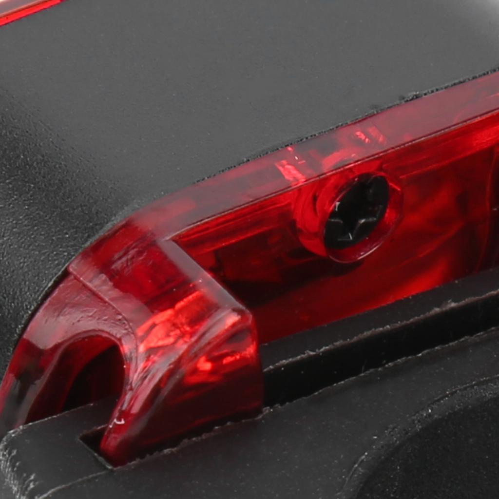 USB Charging Bike Taillight LED Night Cycling Equipment Bicycle Rear Lights Black