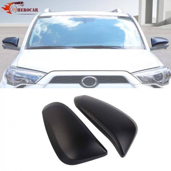 

2PCS Matte Black Both Side Rearview Mirror Covers For 4Runner 2017+ Accessories