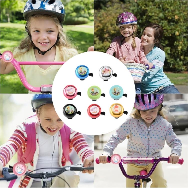 Childrens Bikes Handlebars Bells with Stickers for Road Bikes and Scooter