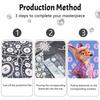 Disney Pearl Painting DIY Zootopia Nick Creative Pearl Style Illustration Pearl Art Painting Pearl Gem Painting, Home Wall Decoration Crafts