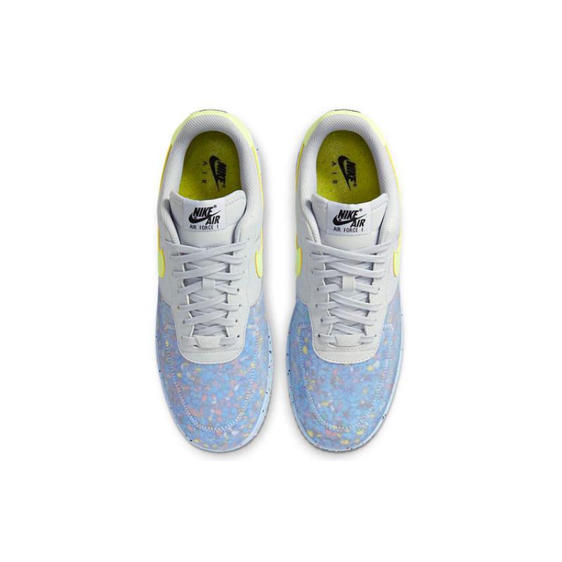 Nike Air Force 1 Crater Pure Platinum Barely Volt  Sneakers  CZ1524-001
