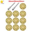 Gold Eight-Hole Diamond Grinding Disc with Jade Tooth Saw Blade