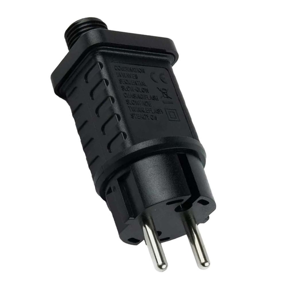 31V 6W EU Adaptér Napájecí zdroj Převodník Adaptér IP44 Vodotěsný 8 Režimů Světelný řetěz Zástrčka Elektrické Adaptéry Příslušenství