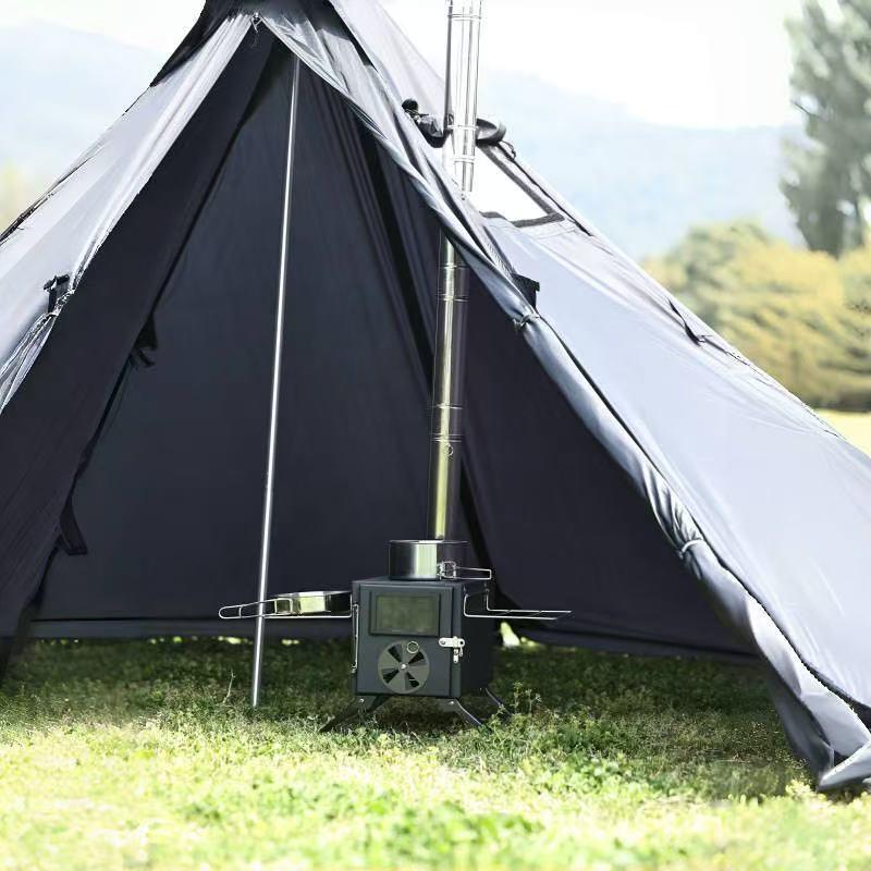 Portable Multifunctional Camping Tent Stove: Easy to Fold and Carry