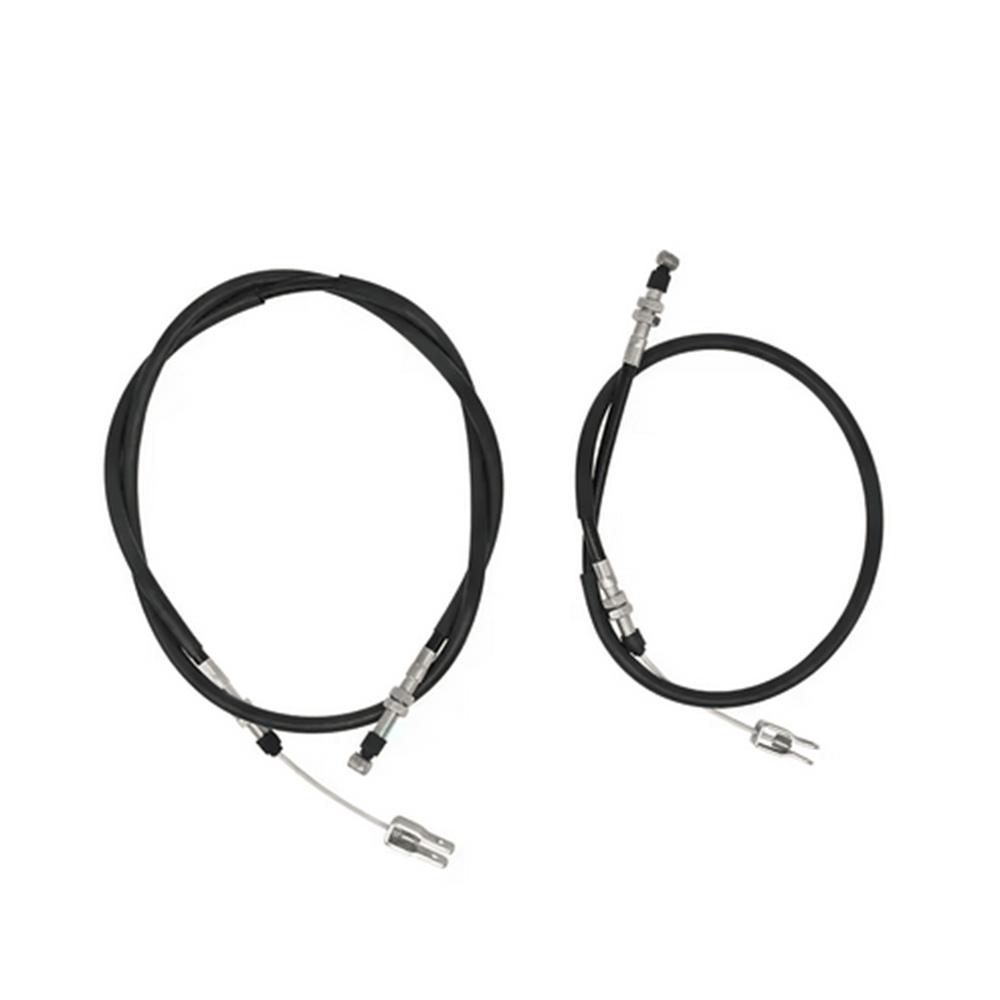 Left & Right Rear Brake Cable Parking Cables Fit for Kawasaki Mule 2500  2510 30