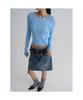 8SECONDS Multistripe Pullover Sky Blue