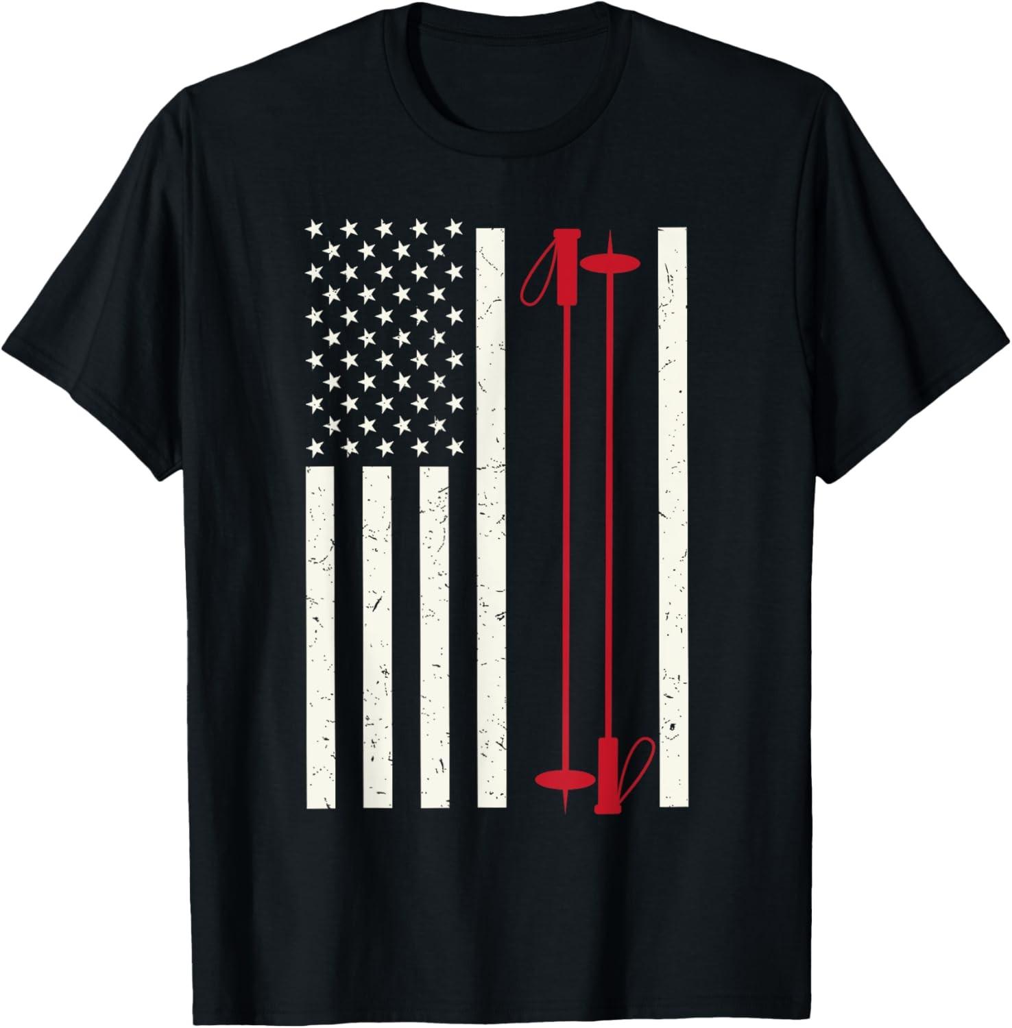 Cool Skiing Art For Men Women Skiing Themed Ski Lover Skier T-Shirt S разноцветный
