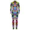 Women's Bodysuit Movie Role Digital Print Party Play Costume