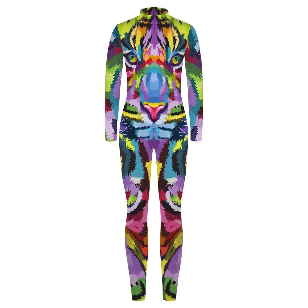 Women's Bodysuit Movie Role Digital Print Party Play Costume