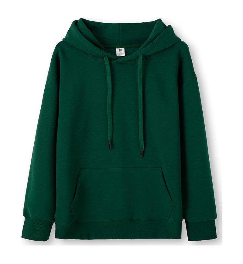 2024 Autumn/Winter Women's Trendy Cotton Hooded Pullover Sweatshirt: Comfortable, Printed, Loose Fit Jacket Top