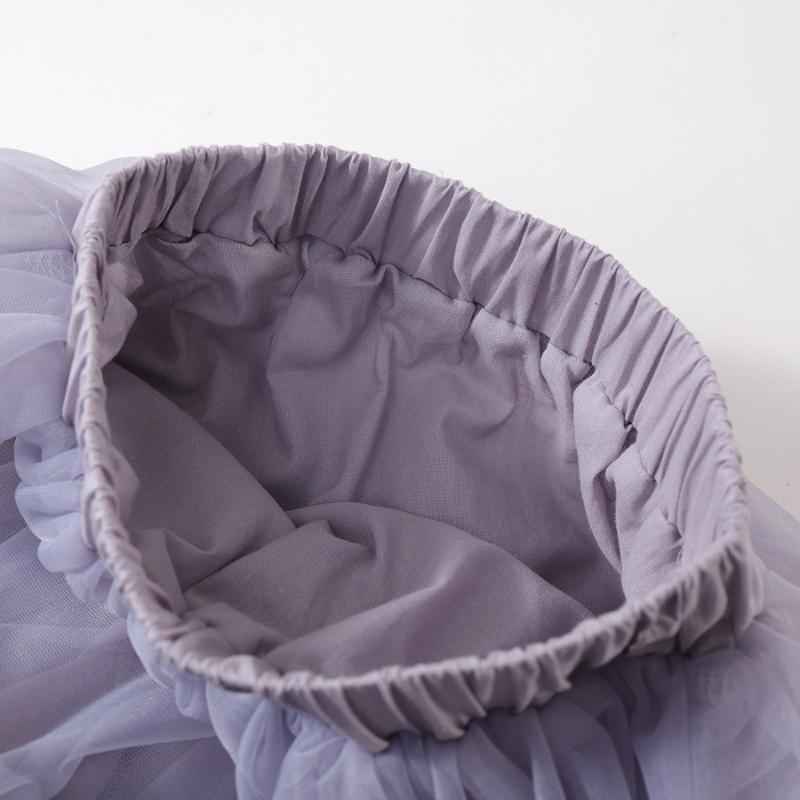 Mädchen Mesh TUTU Rock 2025 Sommer neu Kinder süße Prinzessin flauschiger Kuchenrock