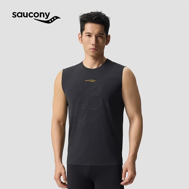 SAUCONY Men's 2026 Summer Running Training Tank Top