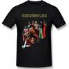 Herren Erde Wind & Feuer Kunst Mode Cooles T-Shirt Schwarzes T-Shirt