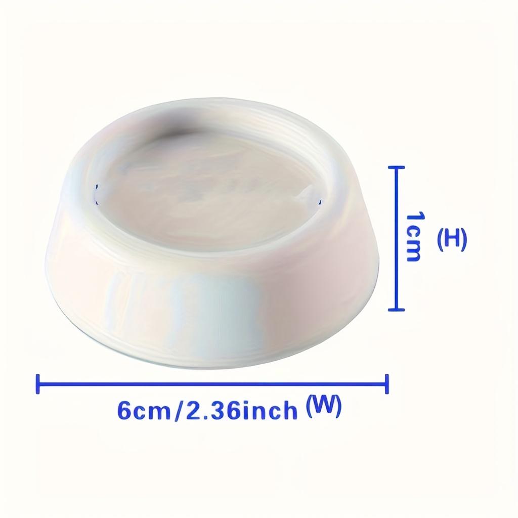 

Silent Shock-absorbing Pads for Bedside Tables, Chairs, and Appliances - Noise Reduction Stabilizers for Sofas, Washing Machines білий