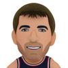 Bleacher Creatures NBA Figur USA92 John Stockton Figur P1-NBP-USA-JSOX (FFHerren, Damen, Junioren)