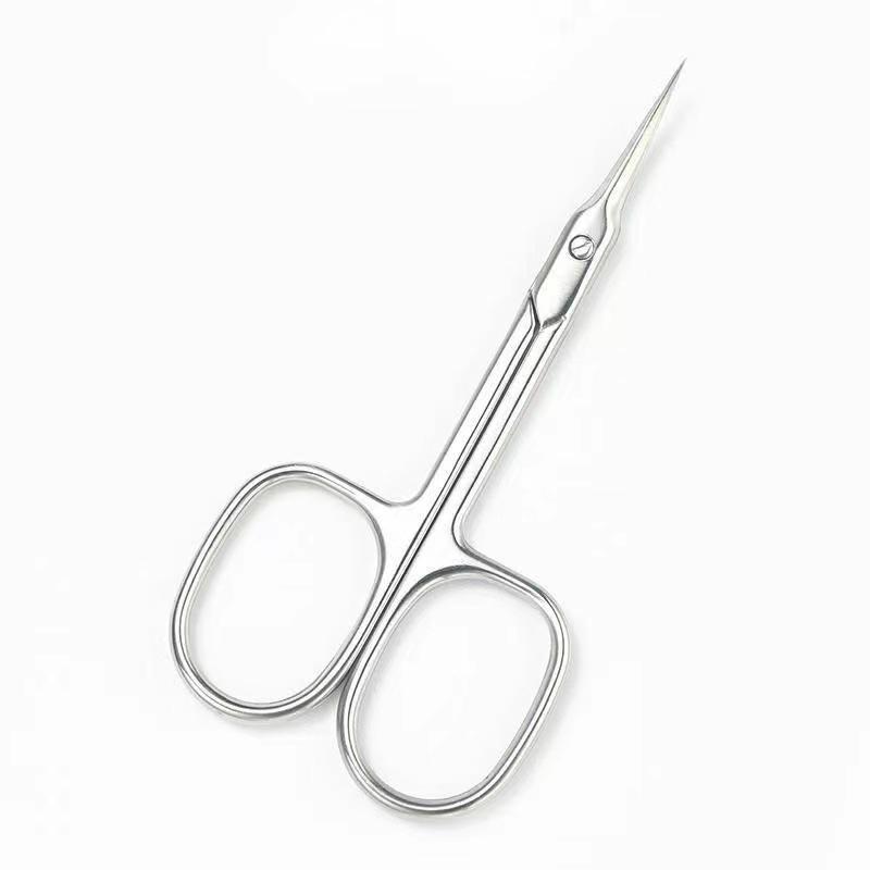 Stainless Steel Curved Cuticle Scissors for Nail Salons