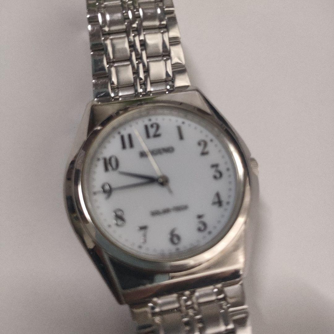

[USED] REGUNO Solar Quartz Wristwatch, Silver, Unisex