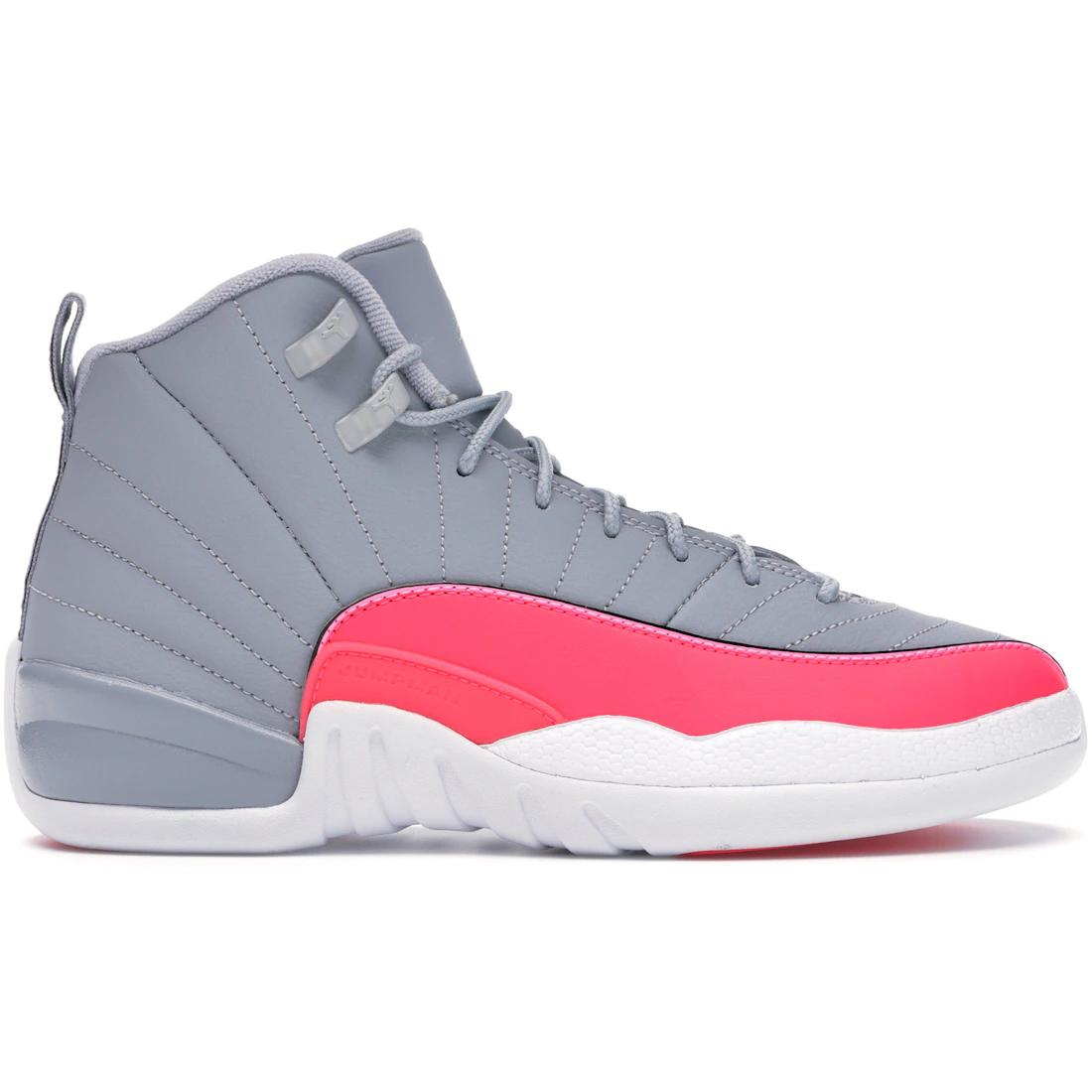 

Sneaker Jordan 12 Retro Wolf Grey Racer Pink (GS)(510815-060) 36.5