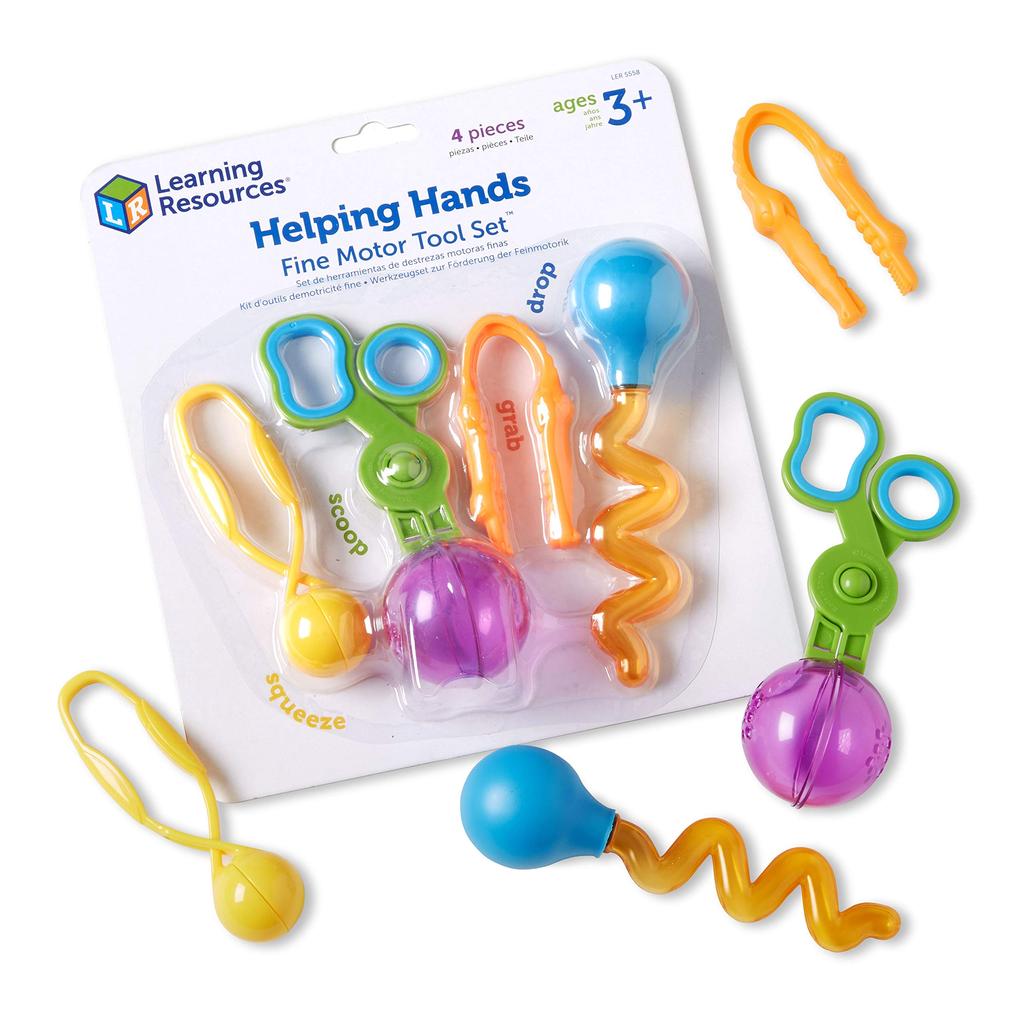 Learning Resources Infant Toy Fingertip Training Hand Exercise Helping Tool Set LER5558 Genuine Product
