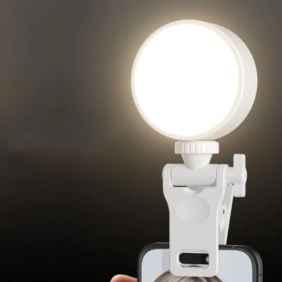 1/4 Screw Mount Mini Fill Light Clip Plastic Portable Camera Flash Holder Mobile Phone Computer Fill Light Fixed