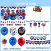 Poppy Playtime Huggy Wuggy Birthday Party Decorations Premium Set Of Balloons And Cake Toppers