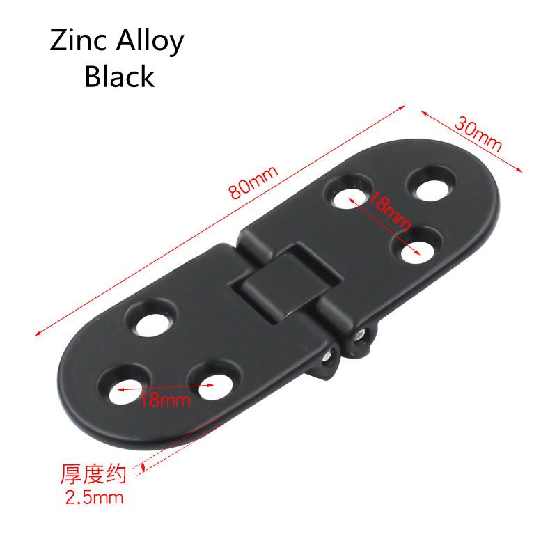 1PC Flush Hinges 180 Degree Cabinet Hinges Door Cupboard Semicircle Hinges Furniture Accessories Home Hardware