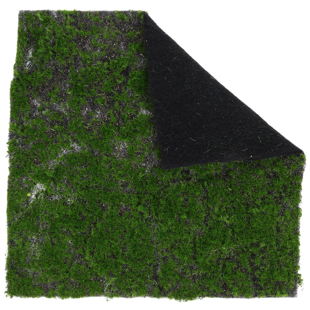30Cmx30Cm Realistic Artificial Moss Mat Soft Faux Grass For Fairy Garden Crafts Wall Decor Indoor Plants Landscaping Decor Craft