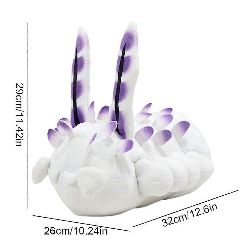 Deep Sea Bunny Plush Soft Stuffed Animal Toy Collectible Jorunna Parva Sea Slug Hugging Doll for Kids Adults