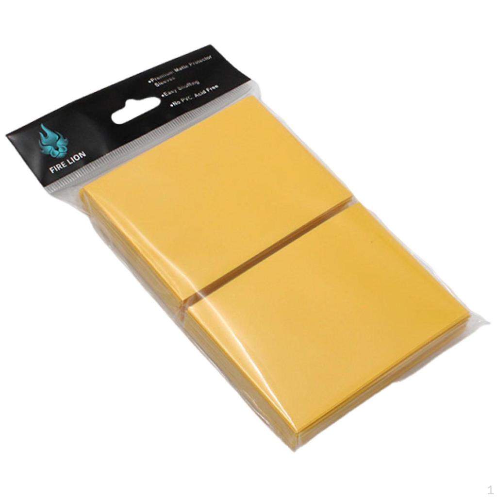 100 Pack Card Sleeves, Frosted, Versatile Gifts, High Performance, Lightweight, for Collector