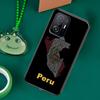 Peru Flag Case For POCO F5 X5 X3 Pro X4 F4 GT F3 M5s C40 Cover For Xiaomi 13 12 Lite 11T 12T Pro 12X