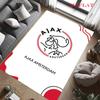Tappeto AFC Ajax per Soggiorno Camera da Letto Casa Decorazione Divano, Tappetino Antiscivolo per Giochi Bambini