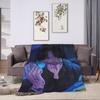 Saja Boys Jinu Kpop Demon Hunters Blanket Quality Soft  Throw Blanket Winter Picnic Couch Chair Street Trend Bedspread