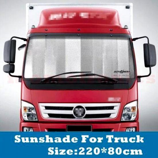 22M Windshield Sun Shade Foldable UV Block Cover For Truck Van Extra Large