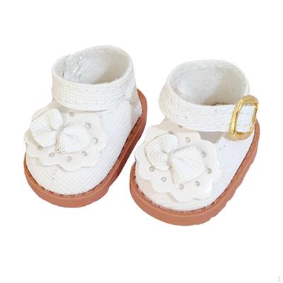 17cm Miniature Doll Shoes Dress Up Toy Elegant DIY Accessories for Crafting