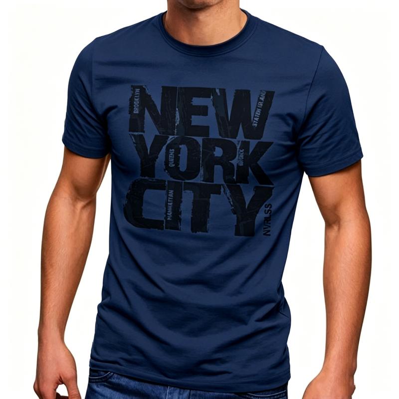 New York City Graphic T Shirt Retro NYC Print Unisex Cotton Short Sleeve Streetwear For Casual Fashionistas And Funny Gift